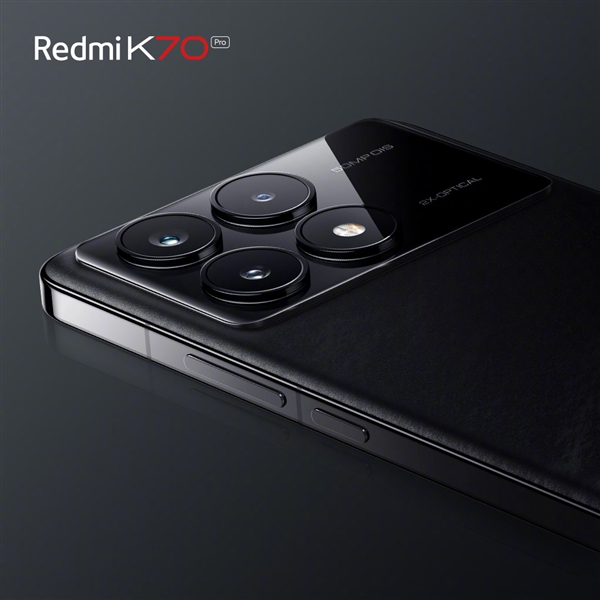 直邊直屏！Redmi K70“墨羽”配色外觀正式公布