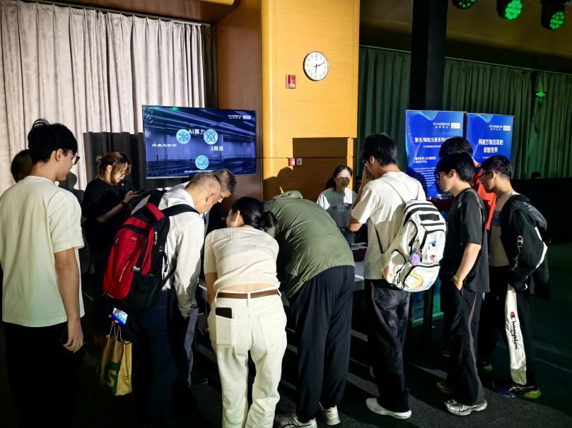 ▲ NVIDIA 中國開發者之夜超擎數智展臺
